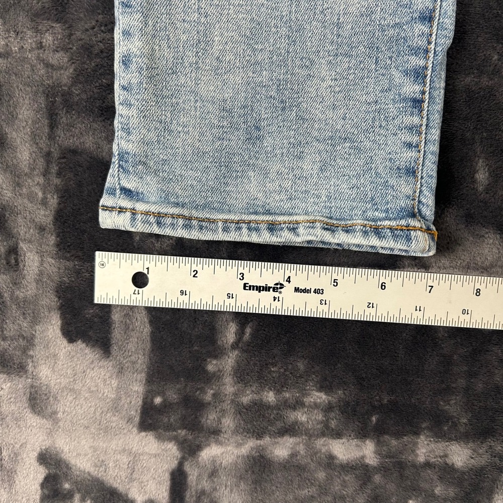 American Eagle Slim Straight Jeans Mens 30x30 Light Wash Airflex+ Denim - Picture 9 of 10